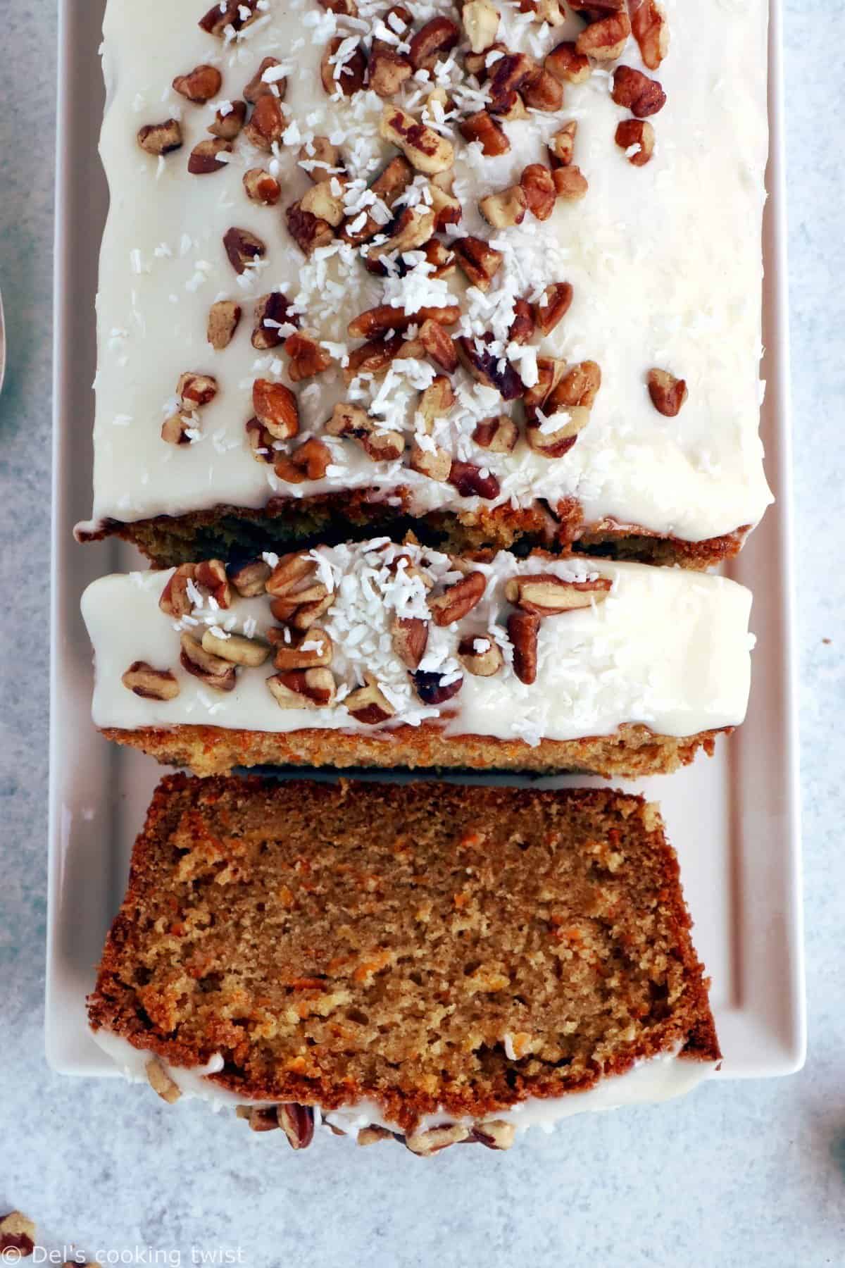 Easy Carrot Cake with Cream Cheese Frosting