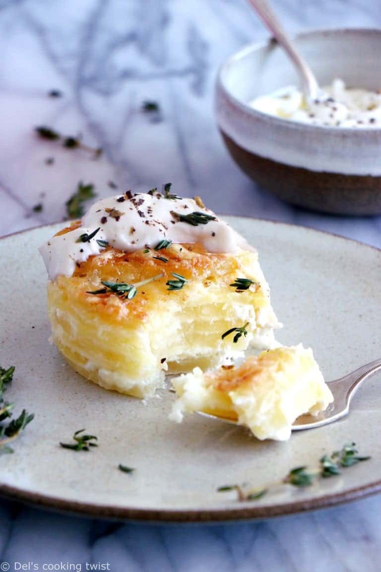 French Gratin Dauphinois Del's cooking twist