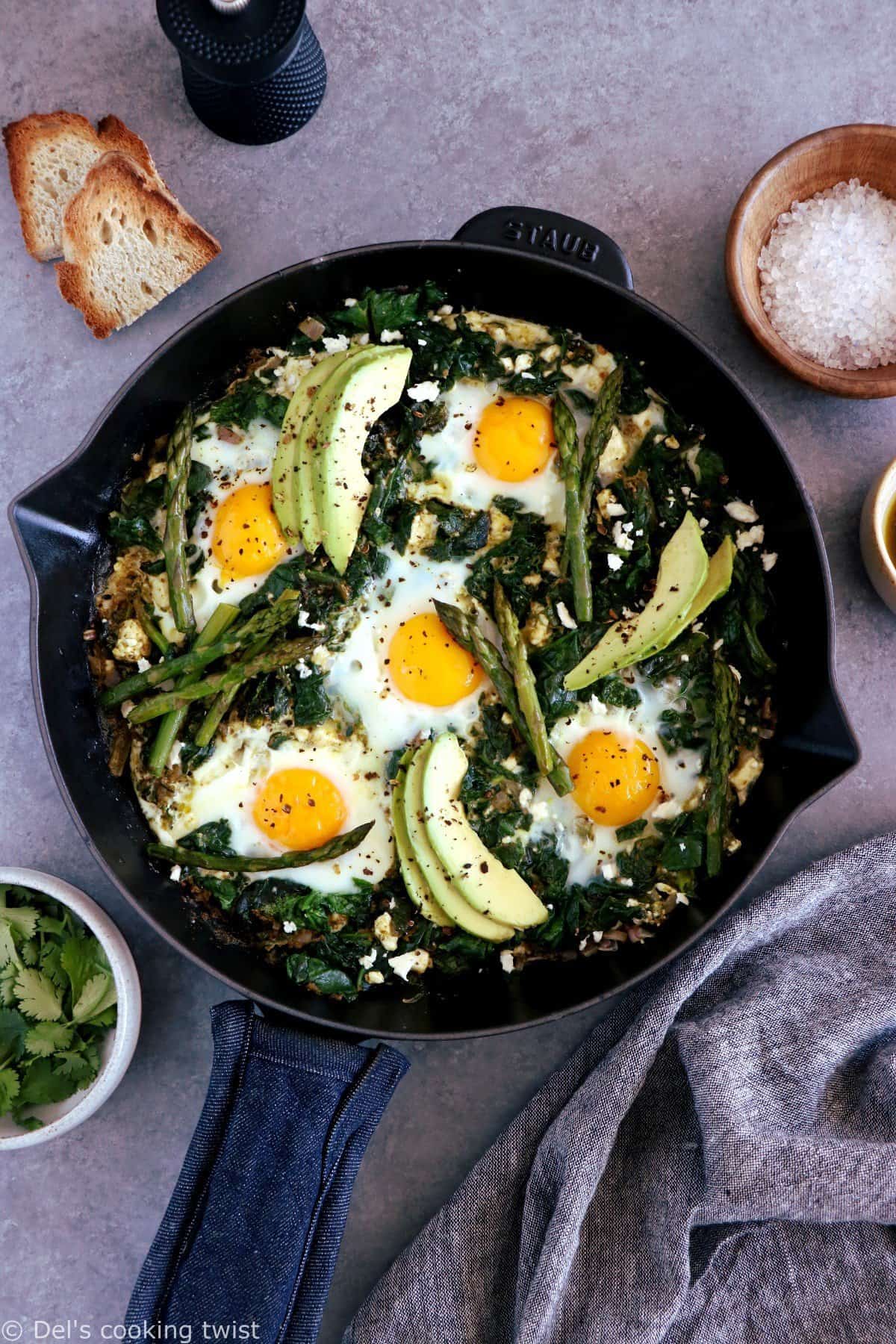 Shakshuka verte