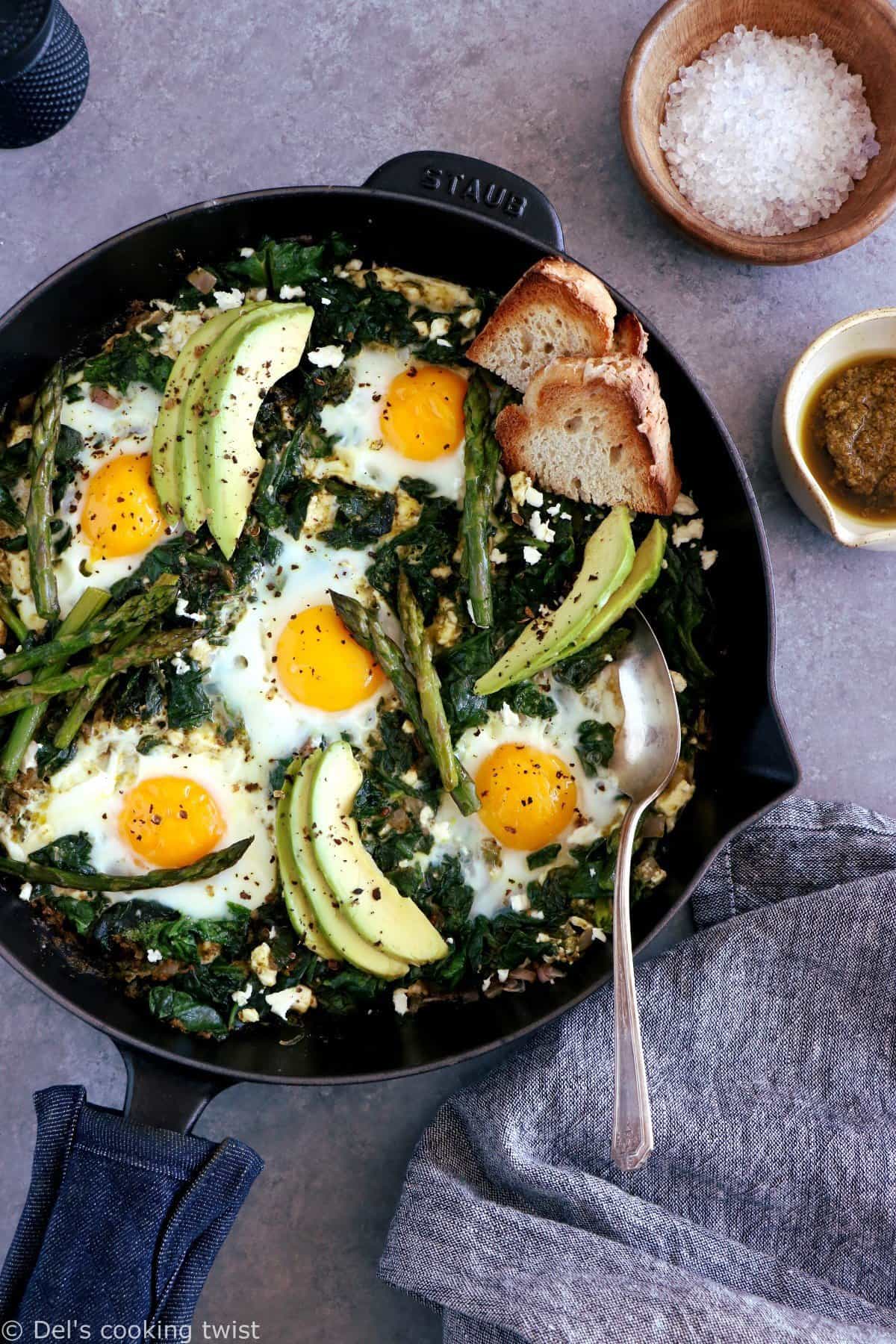 Shakshuka verte