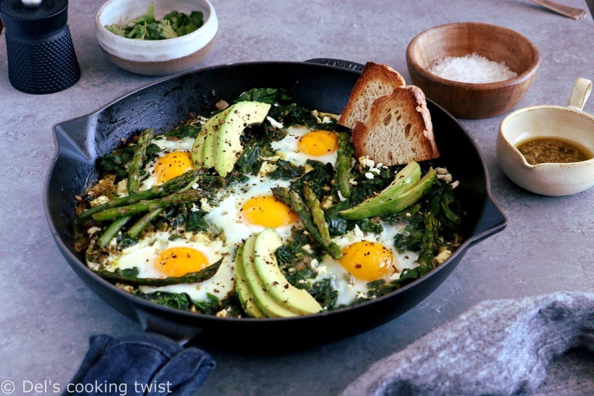 Shakshuka verte