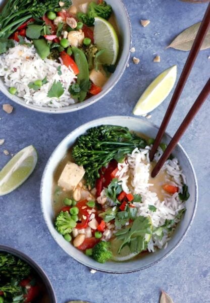 Easy Vegan Thai Green Curry