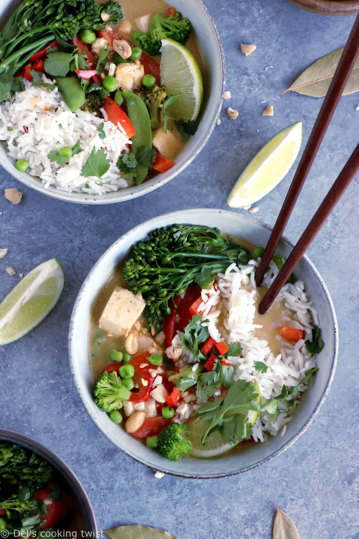 Vegan sale green curry