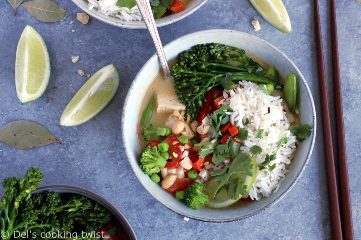 Easy Vegan Thai Green Curry