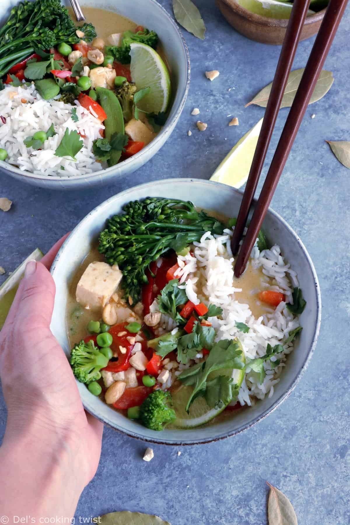 Easy Vegan Thai Green Curry