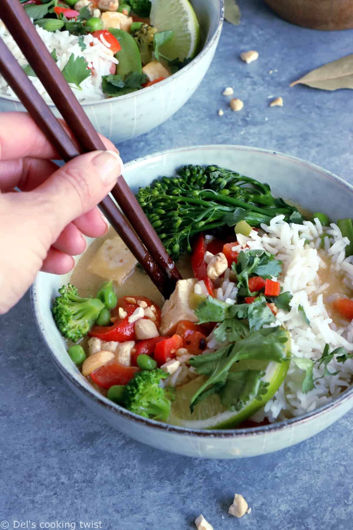 Easy Vegan Thai Green Curry