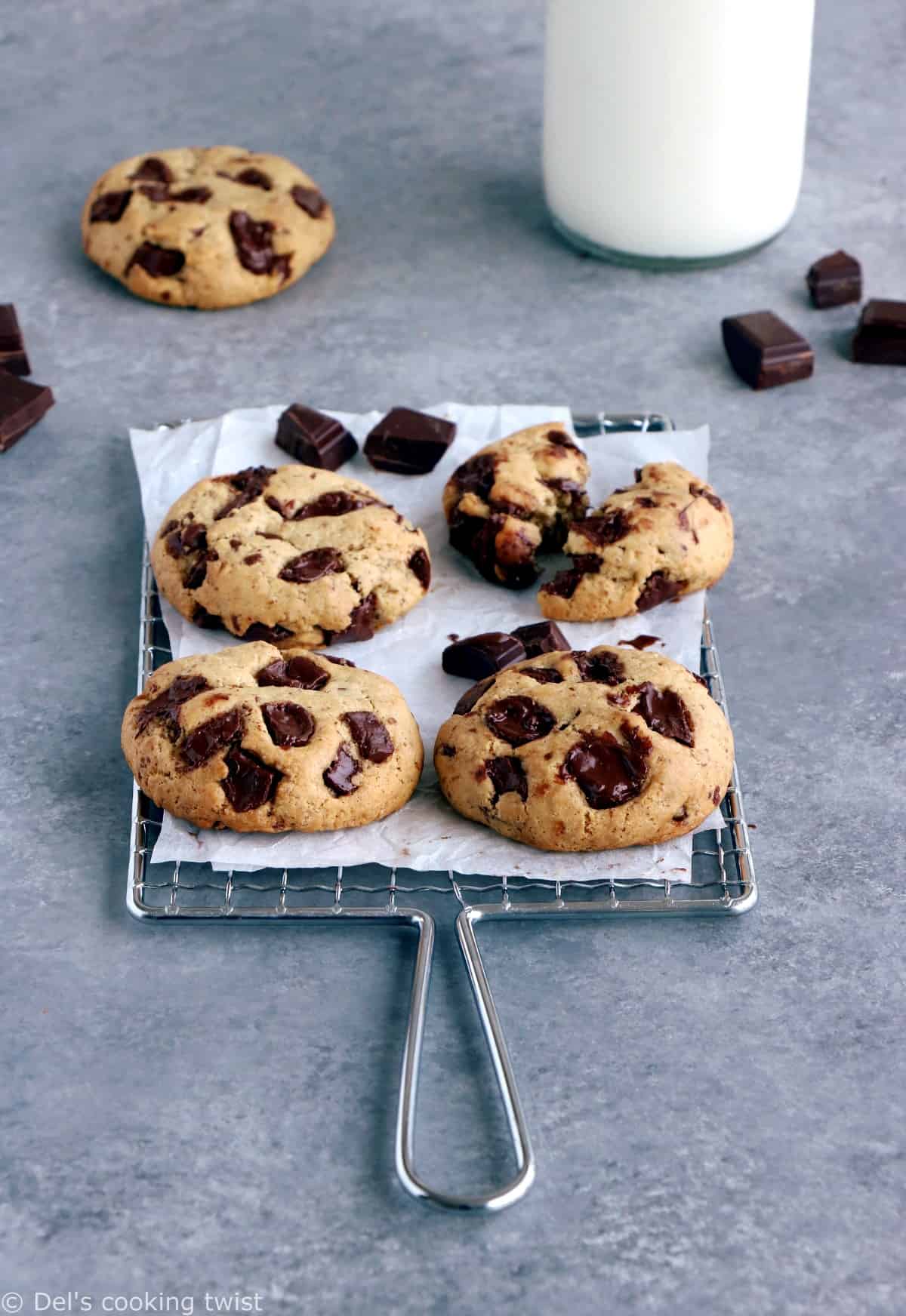 Perfect Vegan Chocolate Chip Cookies