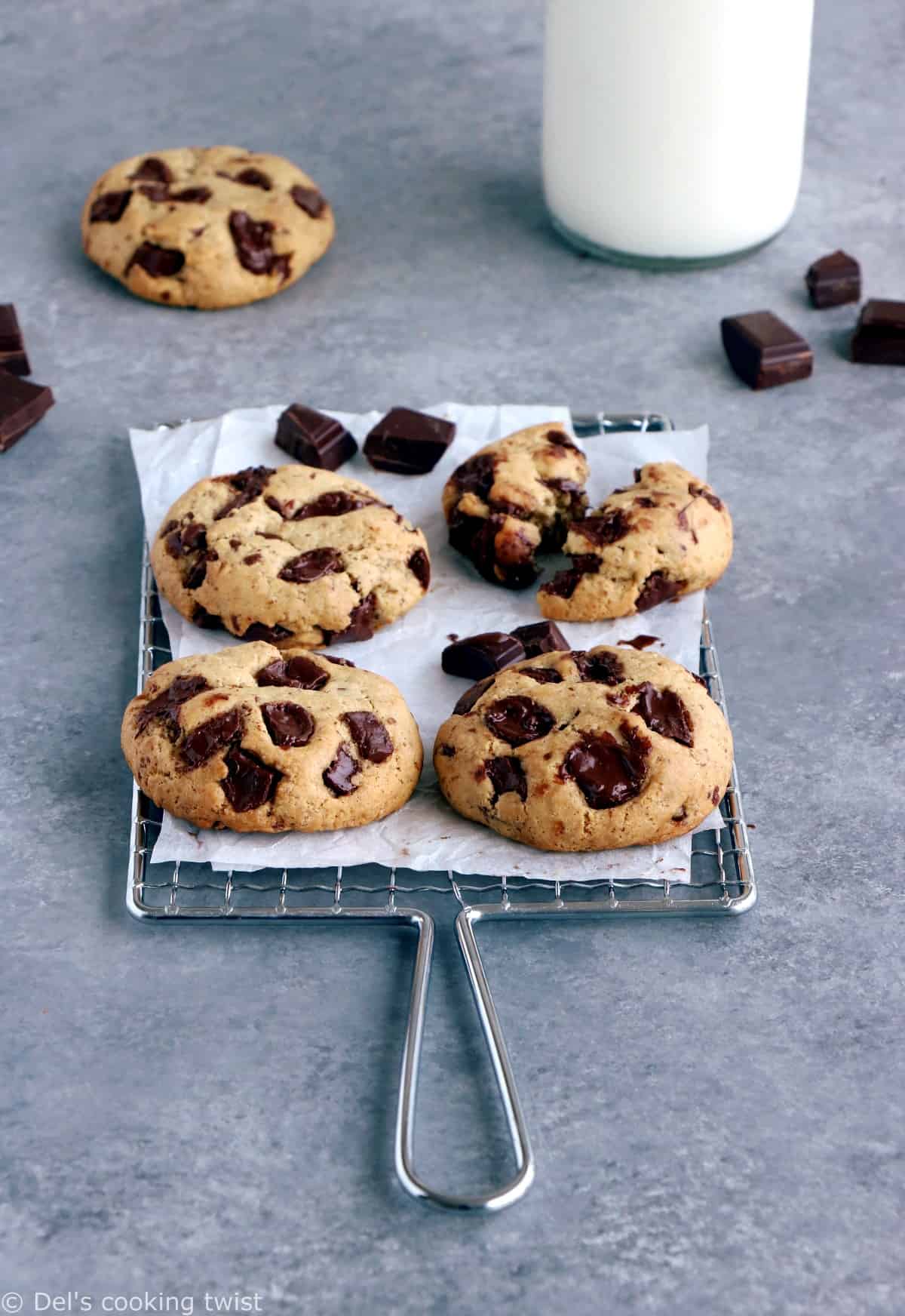 Cookies vegan aux pépites de chocolat (la recette parfaite)