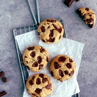 Cookies vegan aux pépites de chocolat (la recette parfaite)