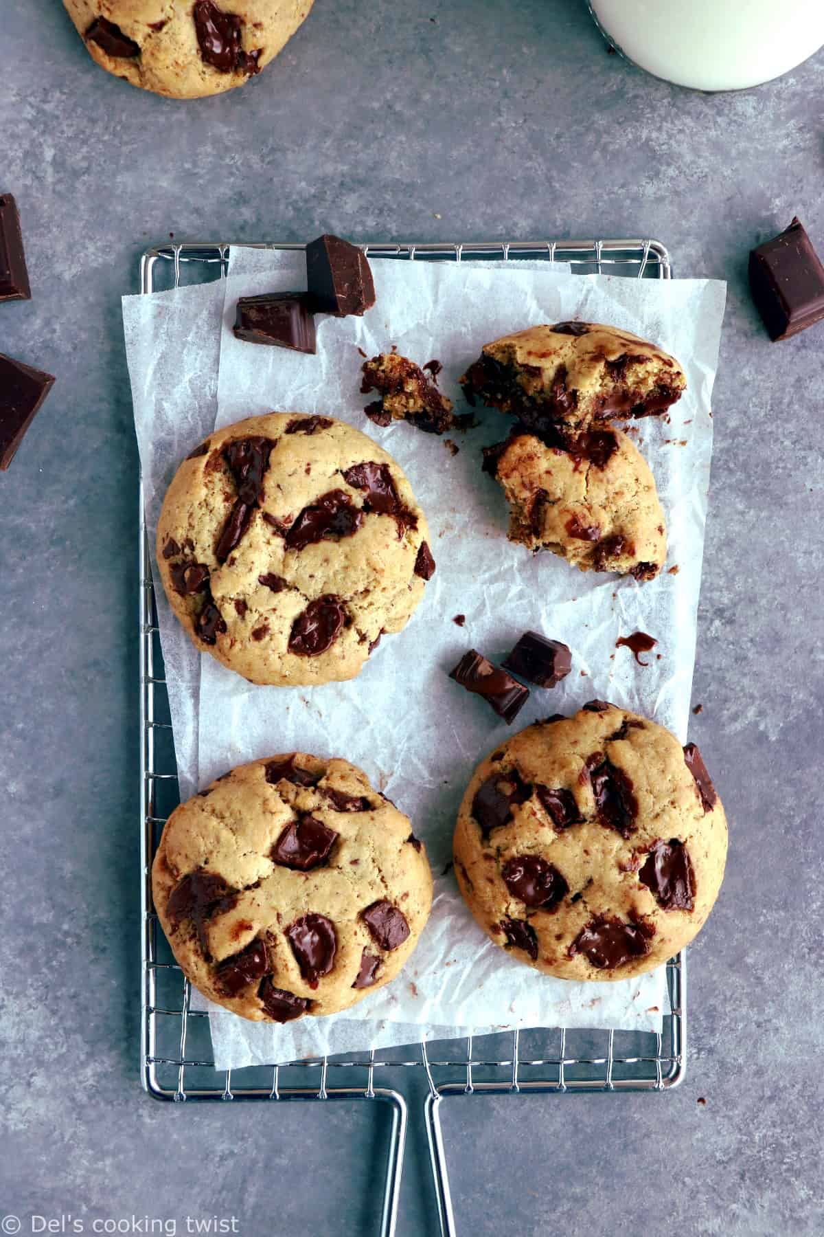 Perfect Vegan Chocolate Chip Cookies