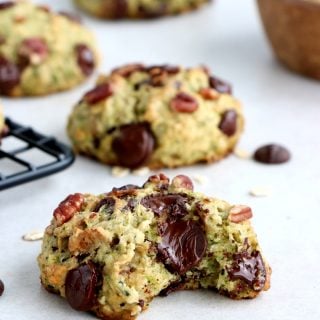 Zucchini Chocolate Chip Cookies