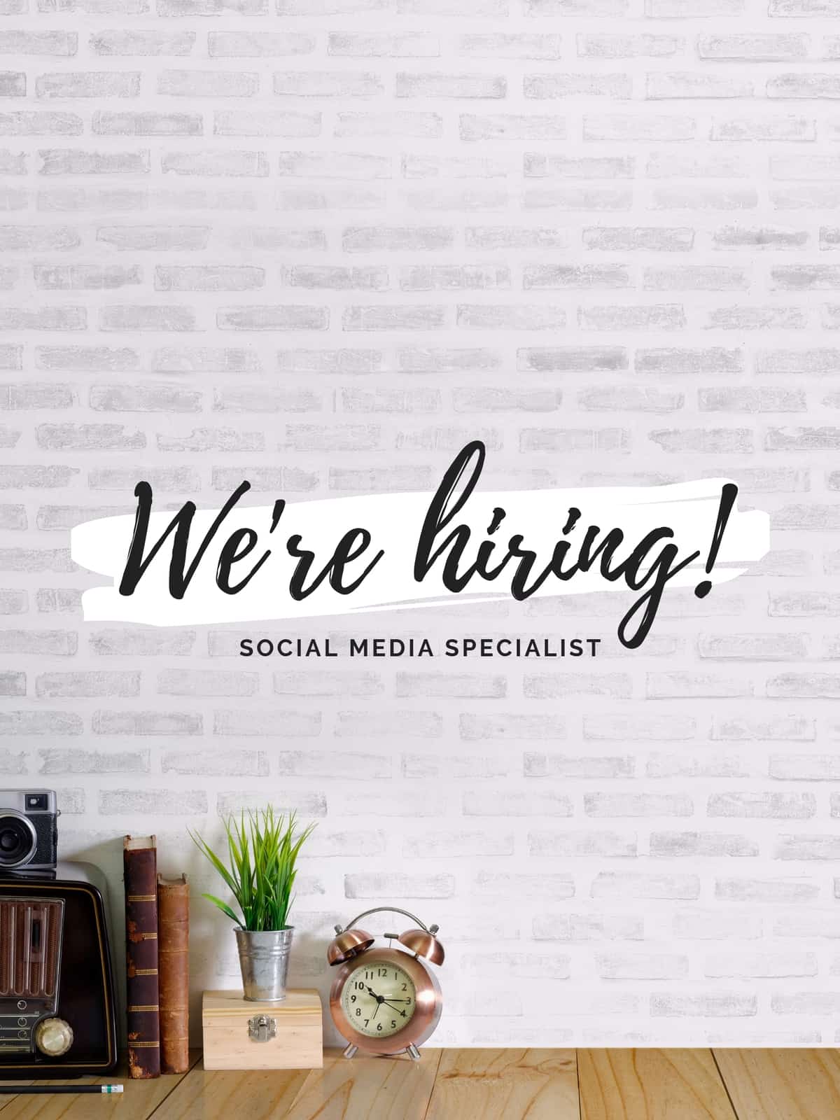 we are hiring social media specialist