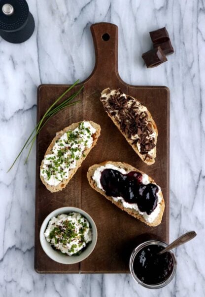 3 French Rustic Tartines from my Childhood. Let's go back to basics, with 3 French rustic tartines from my childhood that I used to enjoy as an afternoon snack after school.