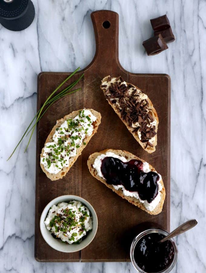 3 French Rustic Tartines from my Childhood. Let's go back to basics, with 3 French rustic tartines from my childhood that I used to enjoy as an afternoon snack after school.