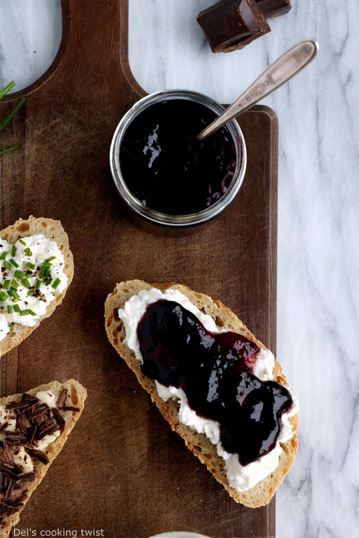 3 French Rustic Tartines from my Childhood. Let's go back to basics, with 3 French rustic tartines from my childhood that I used to enjoy as an afternoon snack after school.