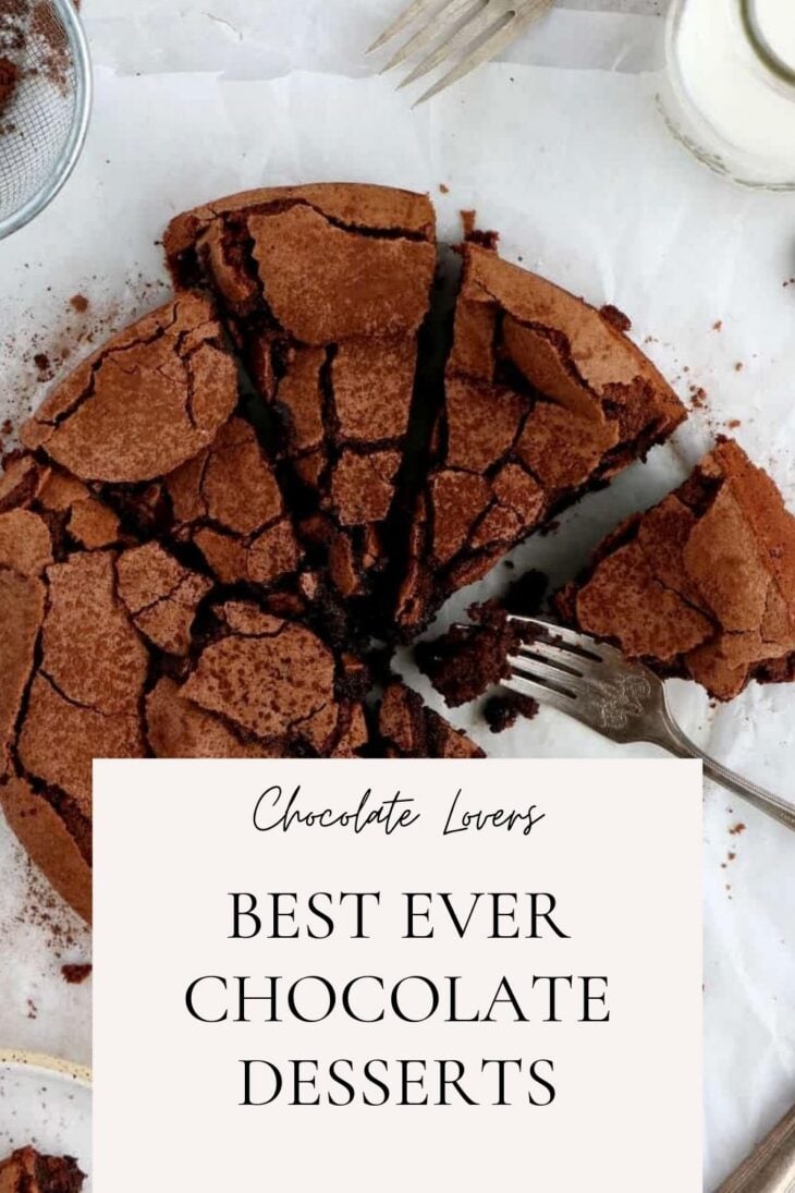 These are the best chocolate desserts for every occasion, every chocolate craving, and every chocolate lover out there. They're rich, decadent and super chocolatey.