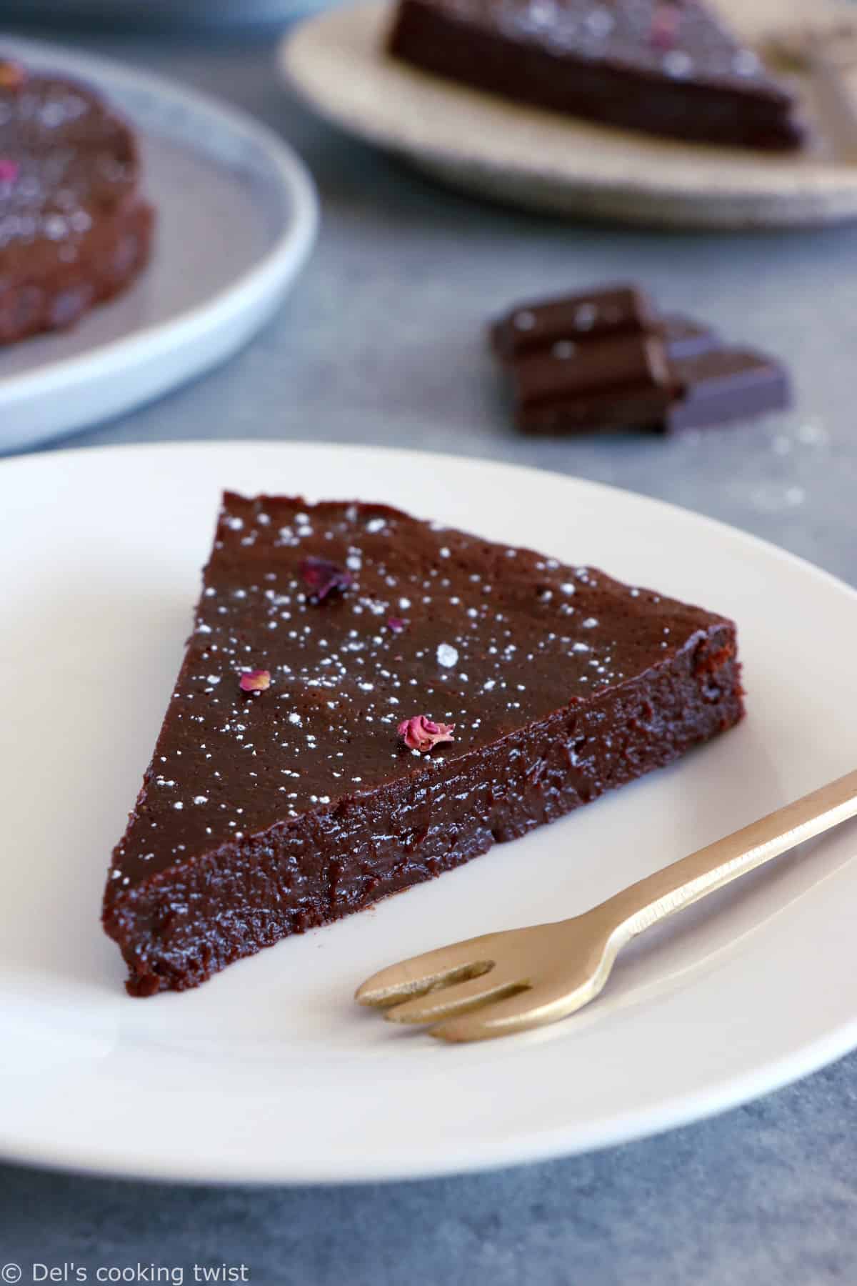 Gâteau au chocolat fondant rapide : Recette de Gâteau au chocolat fondant  rapide