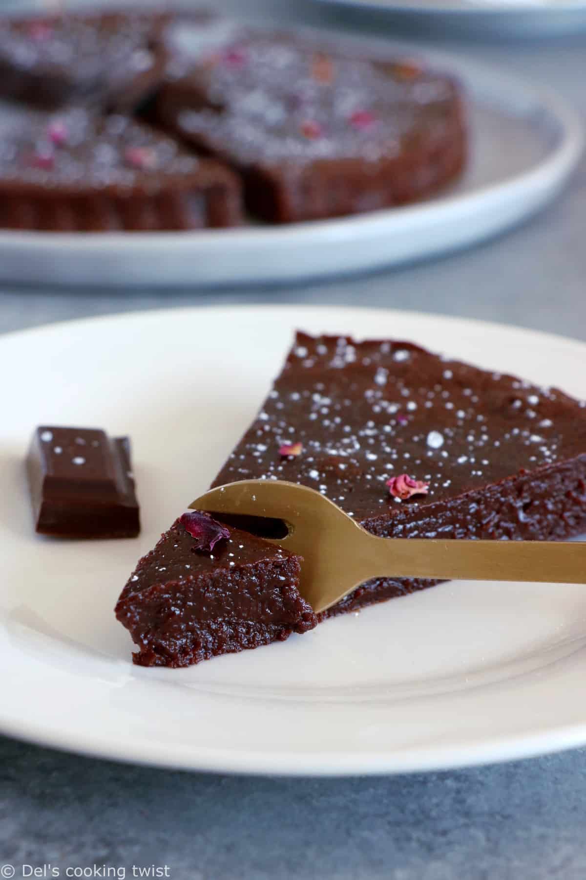 French Chocolate Fondant Cake - A Baking Journey