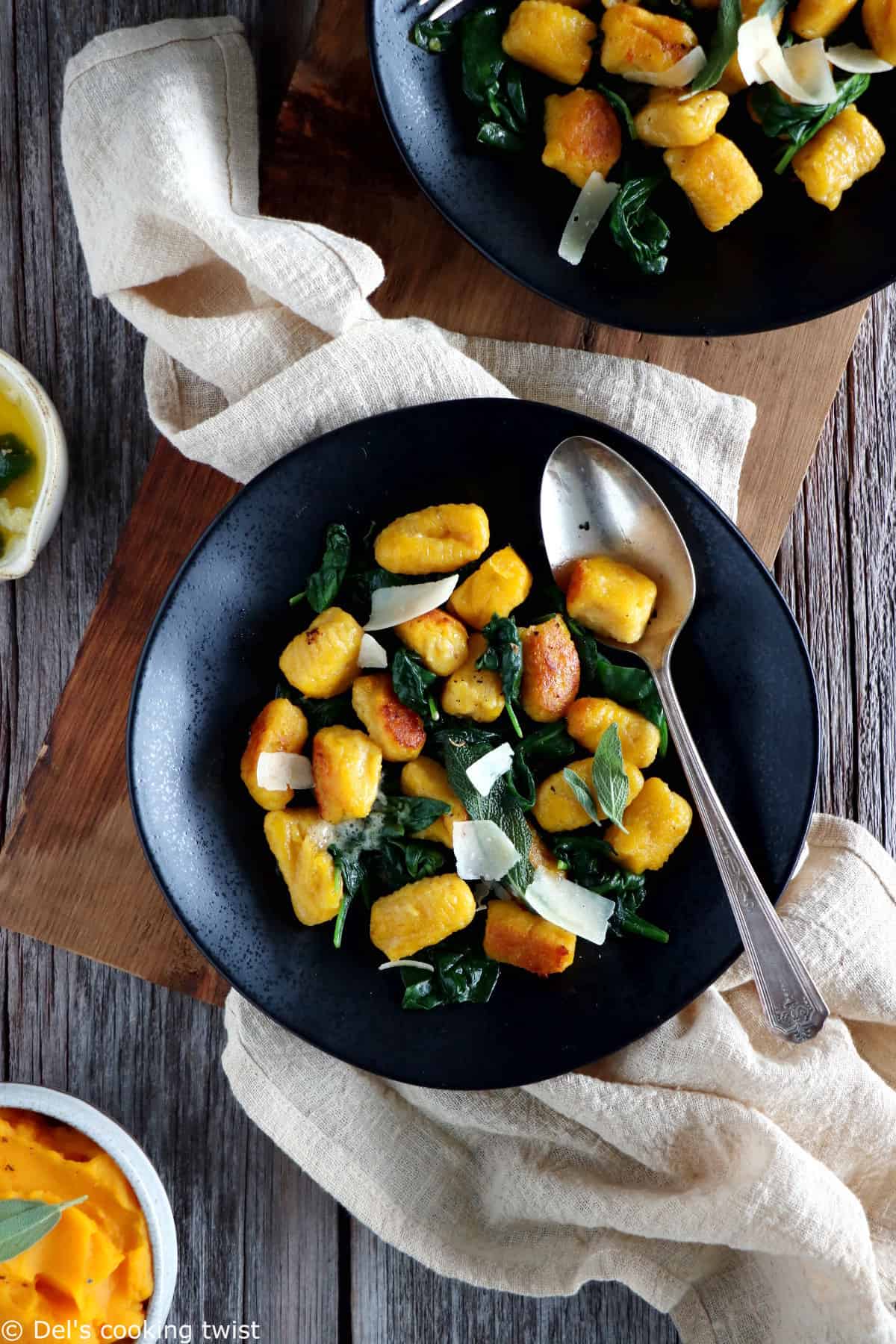 Learn how to make homemade butternut squash gnocchi from scratch with no effort. Serve with lemon butter sauce and you've got the perfect plant-based dish to impress your guests.