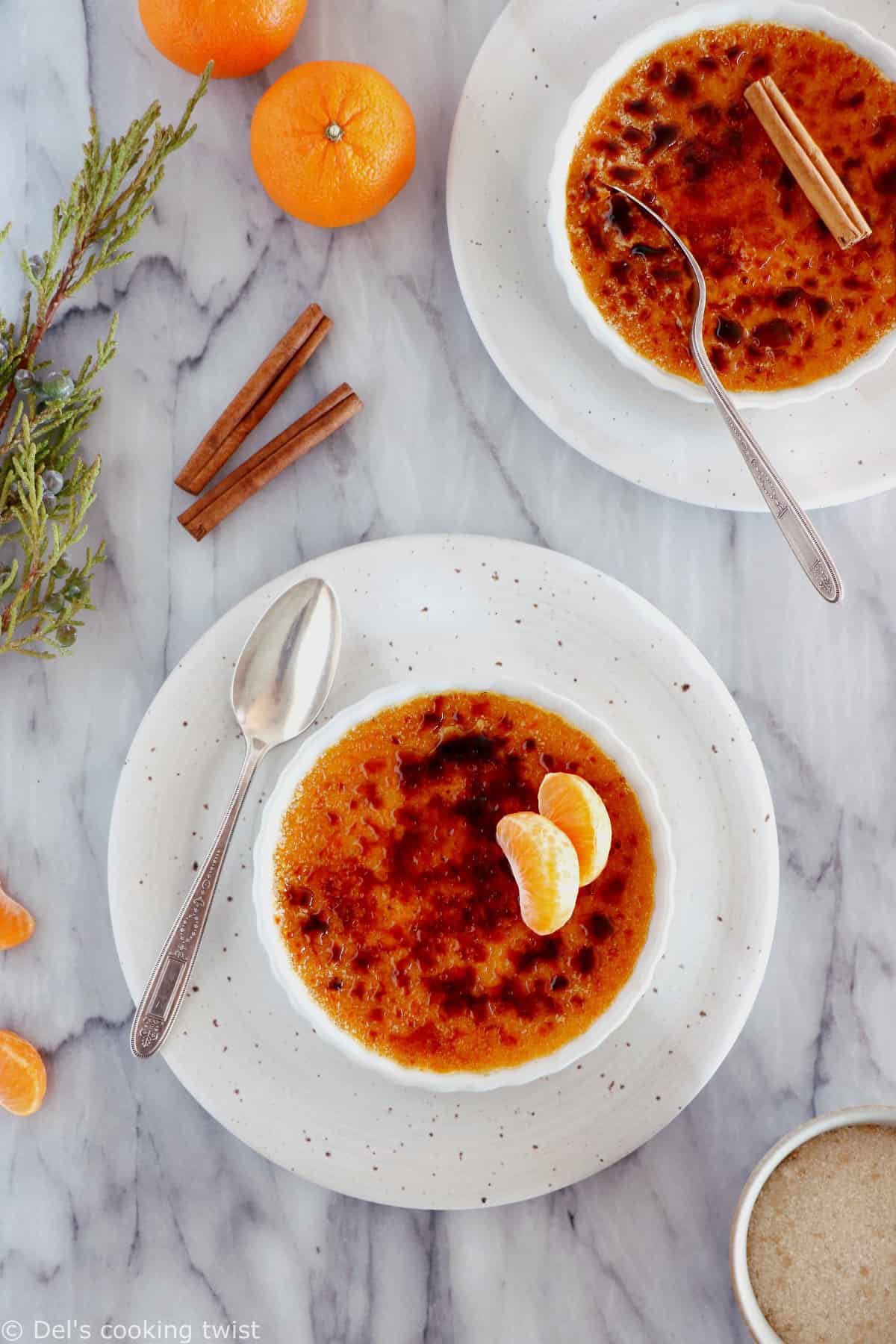 Try my easy pumpkin crème brûlée, so delicious you'll want to eat it year-round. It has a smooth and creamy pumpkin custard filling, warm spices and the characteristic caramelized sugar topping.