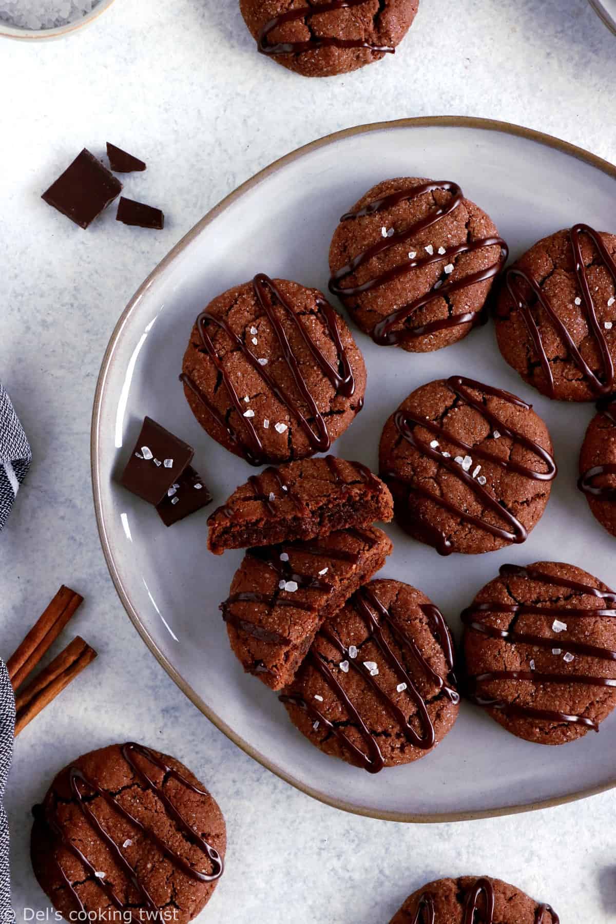 Mexican Chocolate snickerdoodles are a lovely take on the classic snickerdoodles that pack a powerful flavor punch.