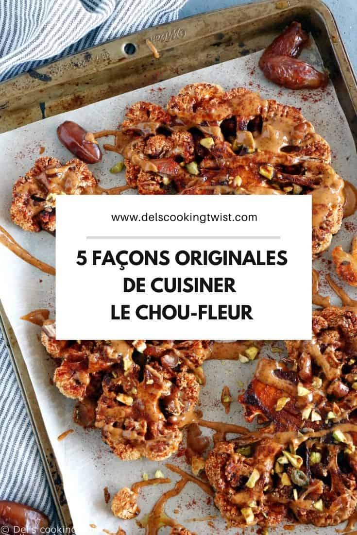 Le chou-fleur est l'un des légumes les plus versatiles que l'on puisse trouver. Sa texture à la fois dense et fragile permet de l'incorporer dans de nombreuses recettes qui sortent de l'ordinaire. Découvrez ici 5 façons de cuisiner le chou-fleur autrement.
