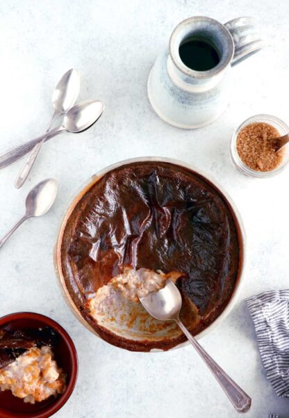 Sp&eacute;cialit&eacute; de Normandie, la Teurgoule est une recette de riz au lait au four cuite pendant plusieurs heures &agrave; basse temp&eacute;rature.