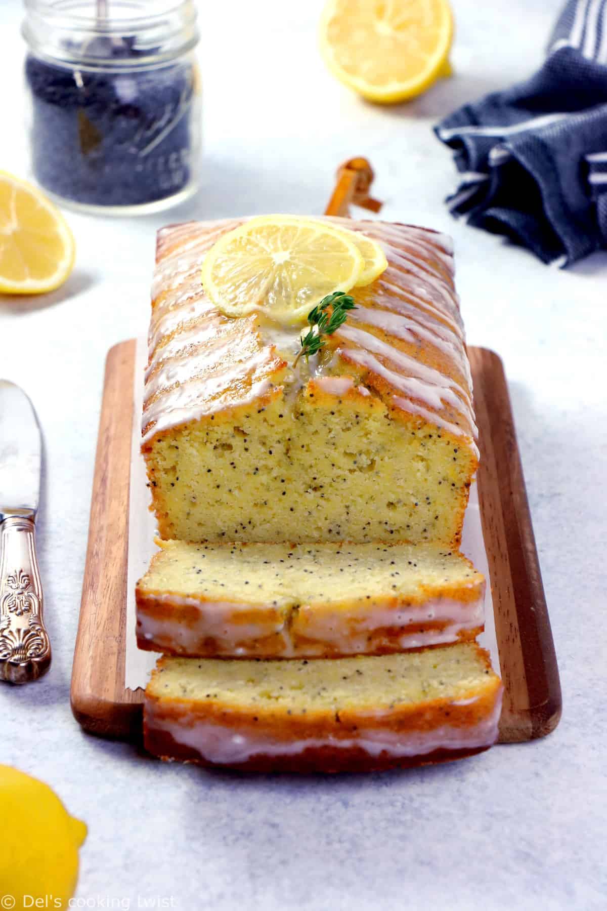 Best Ever Lemon Poppy Seed Loaf is perfectly moist and tender, packed with delicious lemony flavors and sprinkled with just the right amount of poppy seeds.