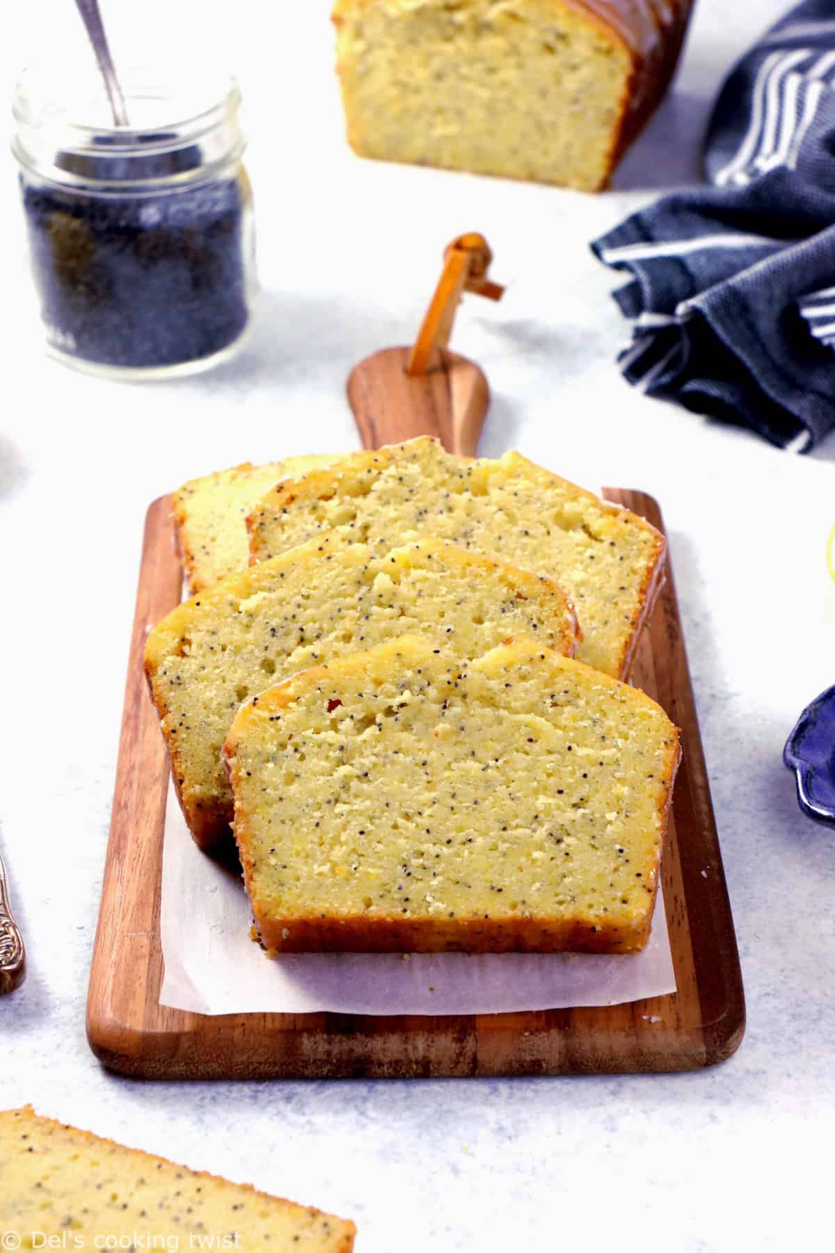 Best Ever Lemon Poppy Seed Loaf is perfectly moist and tender, packed with delicious lemony flavors and sprinkled with just the right amount of poppy seeds.