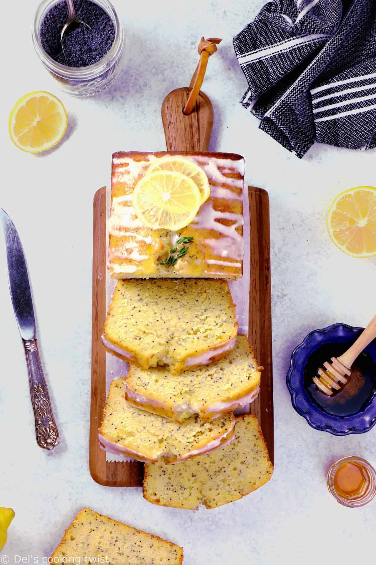 Best Ever Lemon Poppy Seed Loaf is perfectly moist and tender, packed with delicious lemony flavors and sprinkled with just the right amount of poppy seeds.