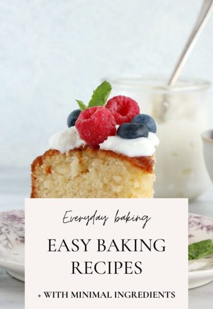 These easy baking recipes are perfect for beginners in the kitchen or when you're short on ingredients. They are easy to follow, prepared with minimal ingredients and baking tools.