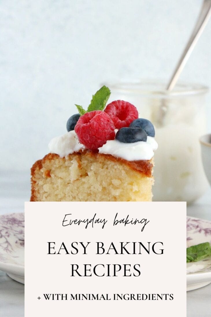 These easy baking recipes are perfect for beginners in the kitchen or when you're short on ingredients. They are easy to follow, prepared with minimal ingredients and baking tools.