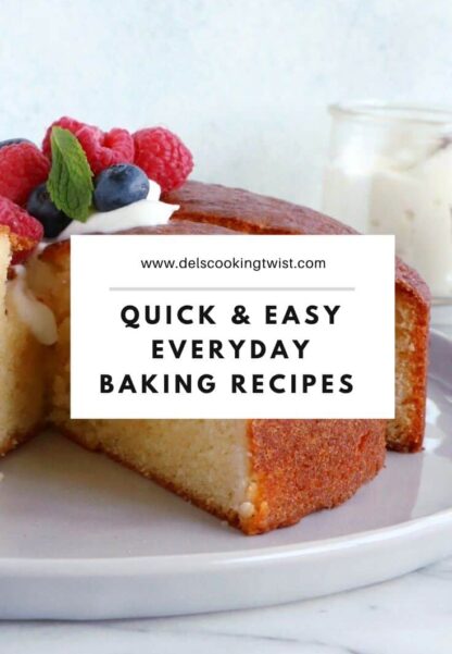 These easy baking recipes are perfect for beginners in the kitchen or when you're short on ingredients. They are easy to follow, prepared with minimal ingredients and baking tools.