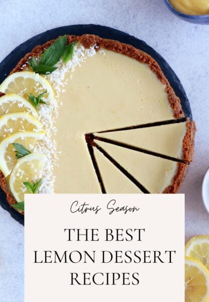 The best lemon dessert recipes feature some of my favorite baking recipes using lemons. Most of them are easy to prepare, very refreshing and packed with delicious citrus flavors.