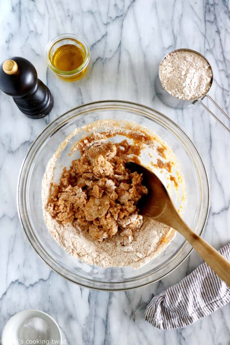 Olive Oil Whole Wheat Pie Crust (Vegan) Del's cooking twist