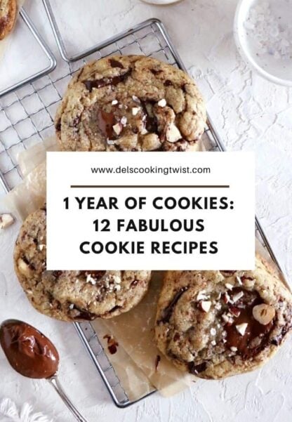 To all cookie addicts out there, get ready for a year of cookies: 12 fabulous cookie recipes coming your way.