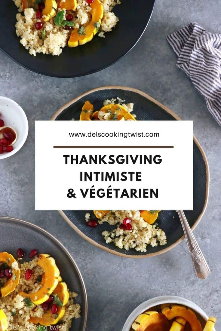 Thanksgiving intimiste et vegetarien