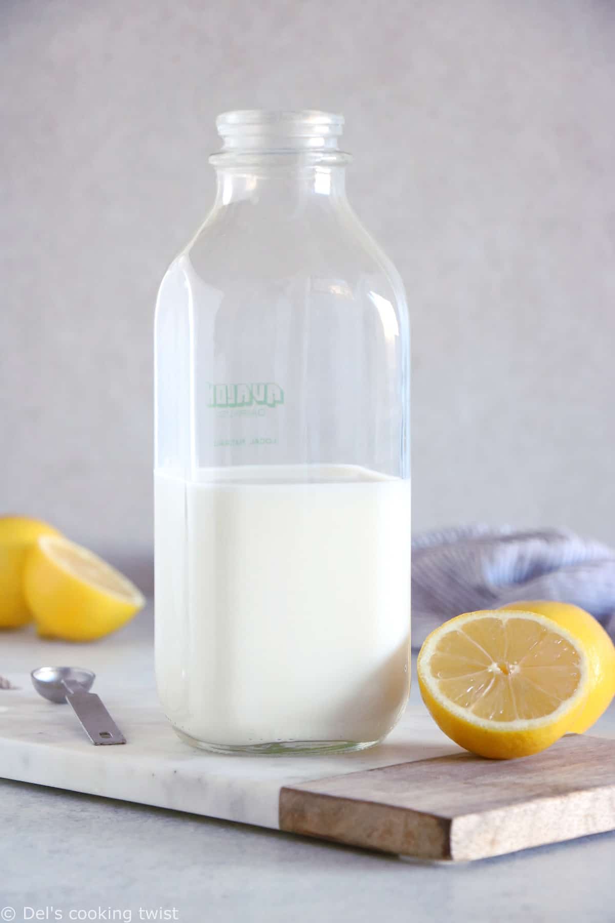 Ever wanted to know how to make homemade buttermilk at home? This 2-ingredient recipe is quick, easy, and works every single time!