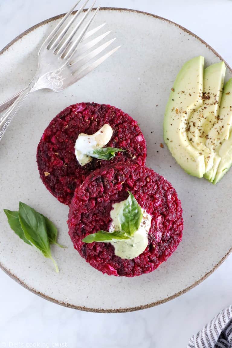 Veggie Beet Patties (Healthy & Delicious) Del's cooking twist