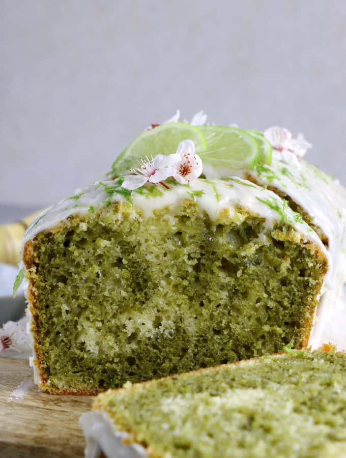 This matcha marble pound cake is the perfect addition to your afternoon tea. Made entirely dairy-free, it offers a perfect balance between sweet, earthy flavors and refreshing lime notes.