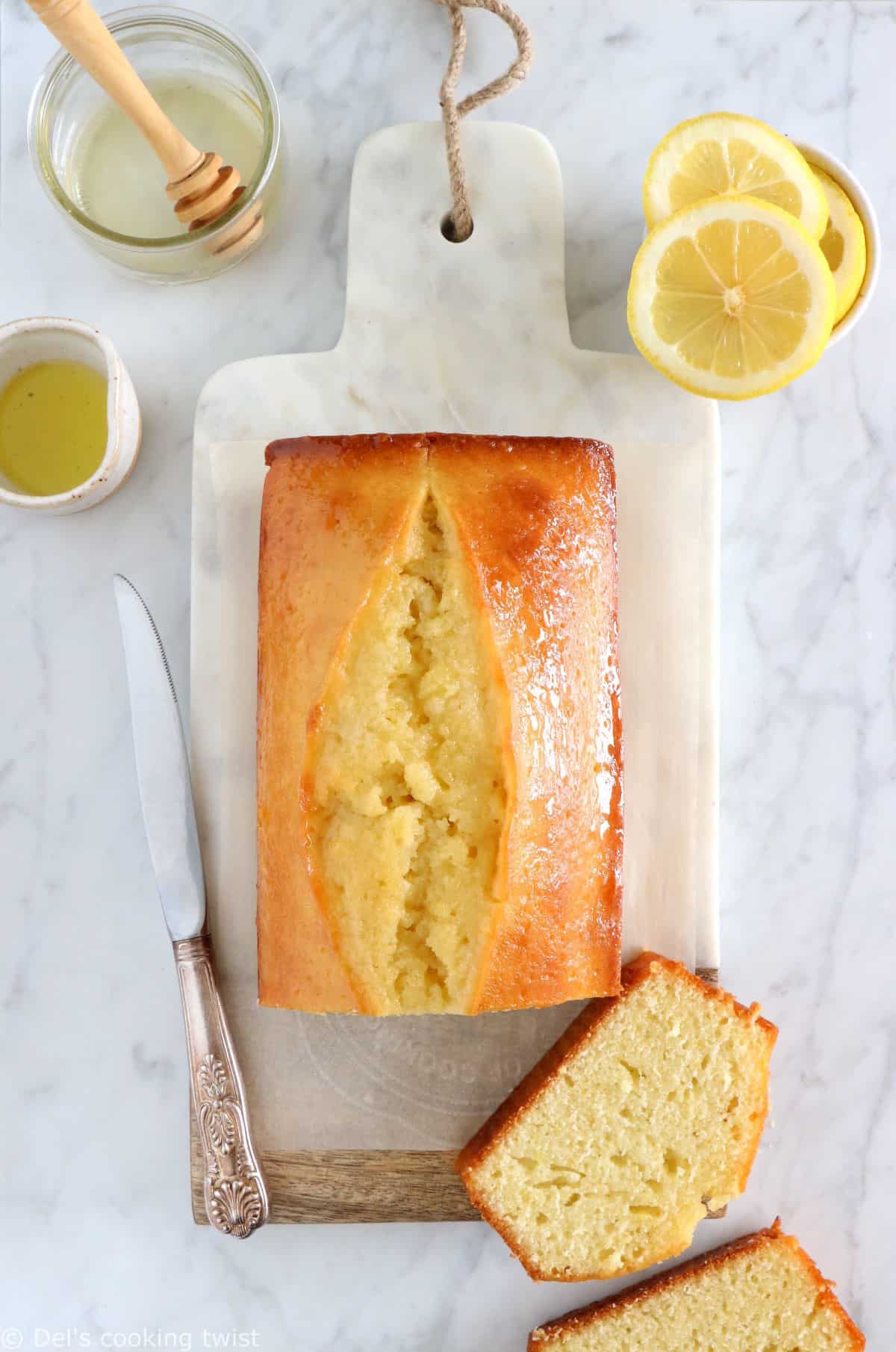 Lemon Olive Oil Loaf Cake (The Ultimate Recipe) - Del&amp;#39;s cooking twist