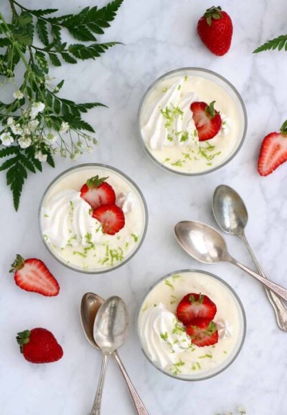 This simple 3-ingredient white chocolate mousse is luxury. No weird ingredient, no gelatin or agar-agar, it makes for an elegant white chocolate dessert with a silky-smooth texture.