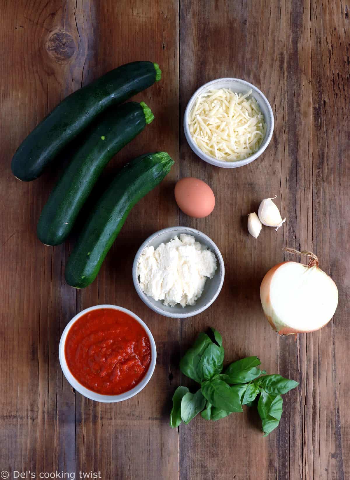 Facile à réaliser et naturellement sans gluten, cette recette de lasagnes végétariennes aux courgettes est ulta gourmande.