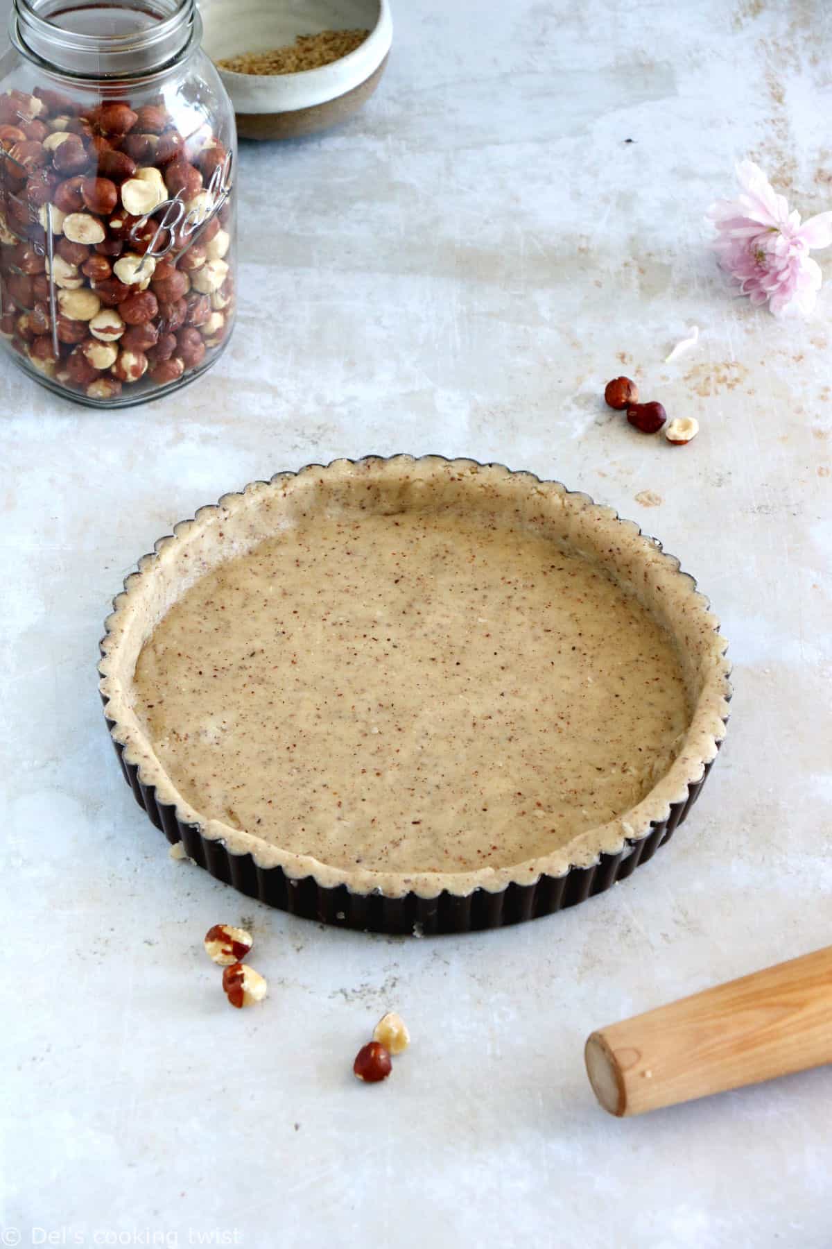 Cette pâte sucrée aux noisettes est la petite touche originale qui rendra vos tartes ultra gourmandes.