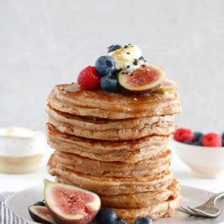 Vegan whole wheat pancakes deals