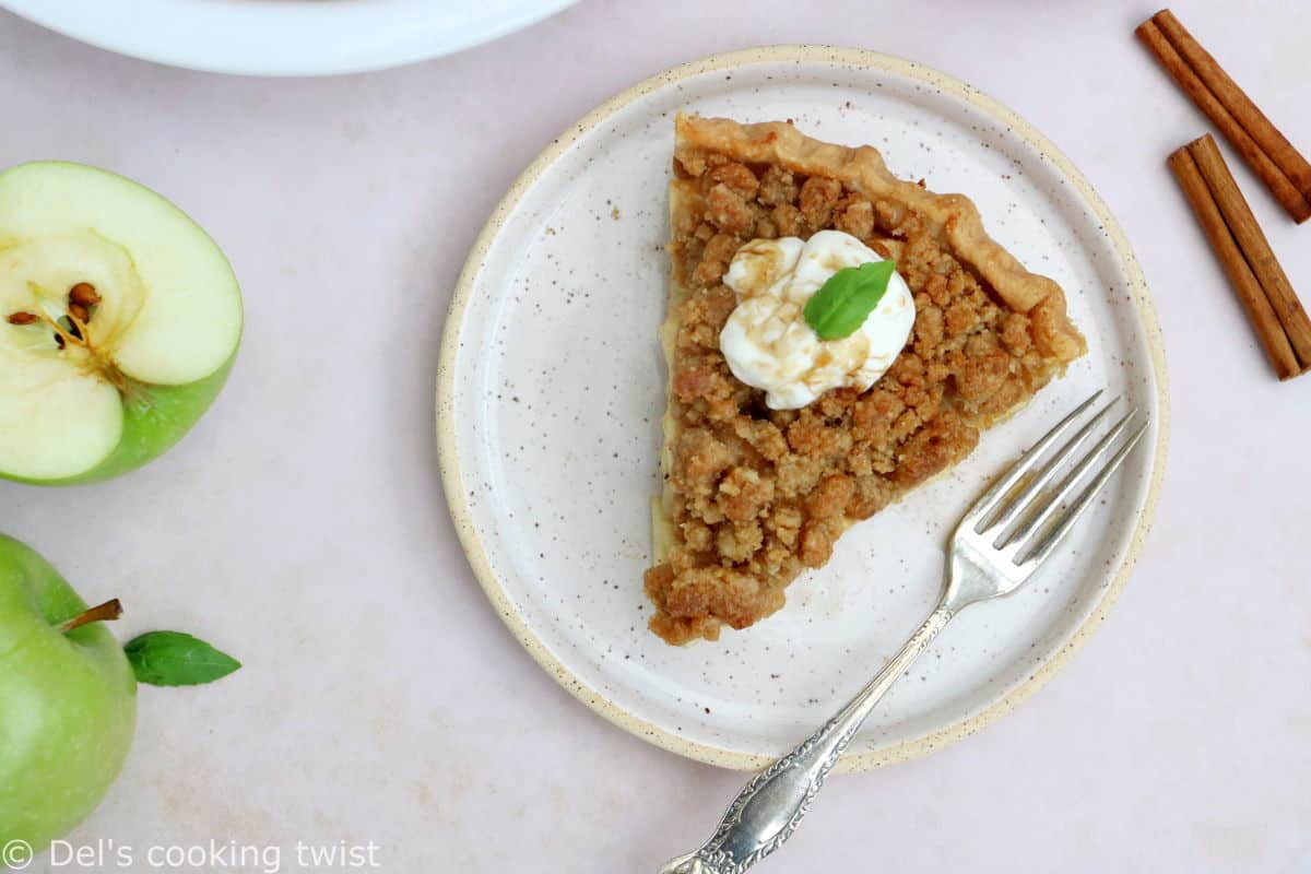 This Chai Spiced Dutch Apple Pie has become one of my favorite apple recipe together with the Classic Apple Pie.