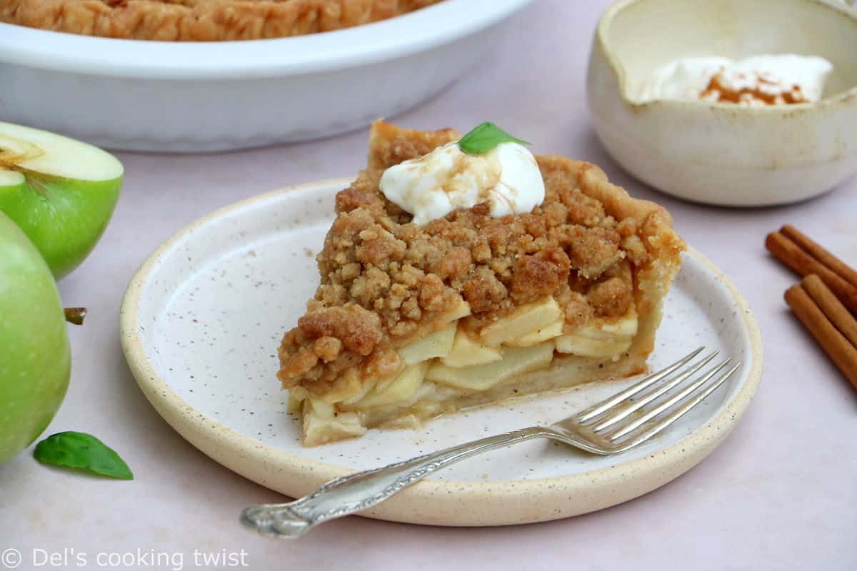 La Dutch apple pie aux épices chai est un dessert ultra gourmand qui reprend le principe de l'apple pie américaine mais qui est encore plus simple à réaliser.