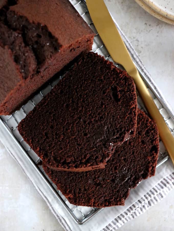 This easy chocolate pound cake recipe is full of rich chocolate flavors, perfectly moist, and simply delicious.