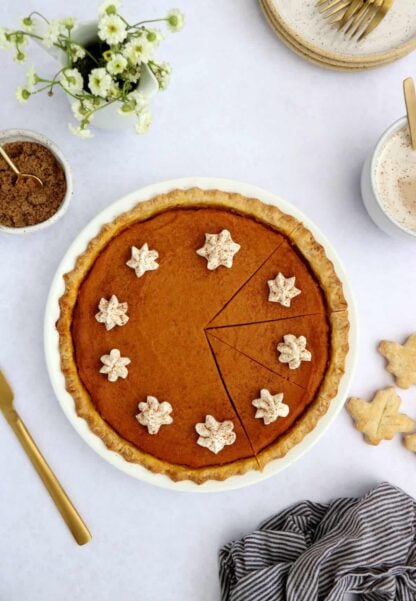 The old fashioned sweet potato pie is a classic dessert to enjoy during the fall months and a great alternative to pumpkin pie for Thanksgiving.