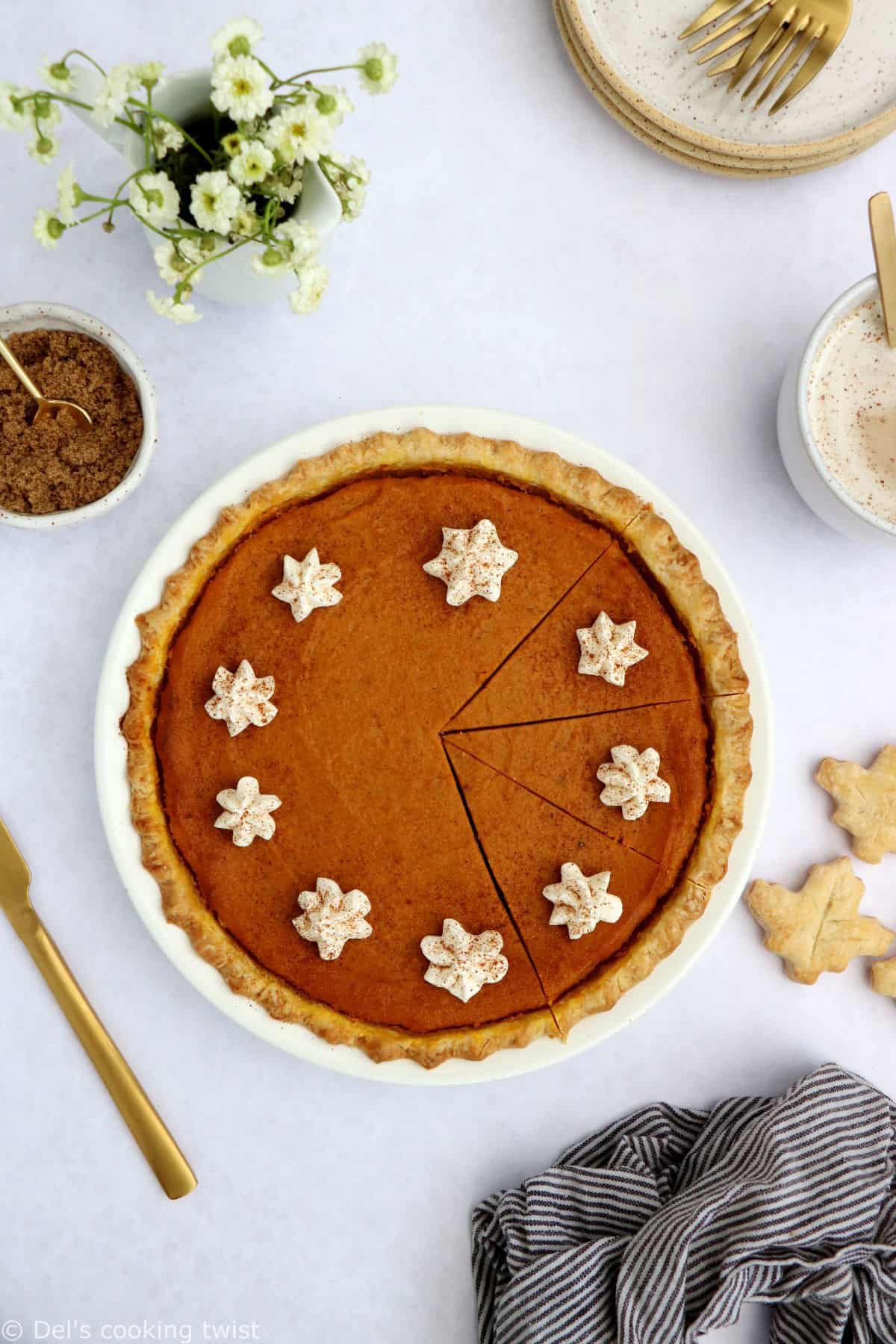 The old fashioned sweet potato pie is a classic dessert to enjoy during the fall months and a great alternative to pumpkin pie for Thanksgiving.